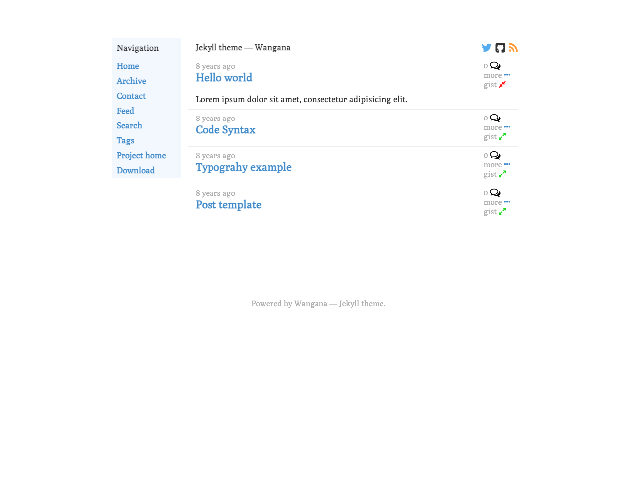 Wangana screenshot